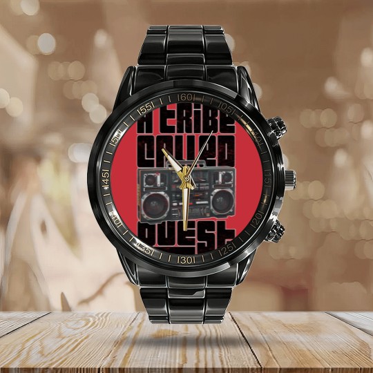 Discover A Tribe Called Quest / Retro Fan Art Design - A Tribe Called Quest - Calendar Steel Band Watch
