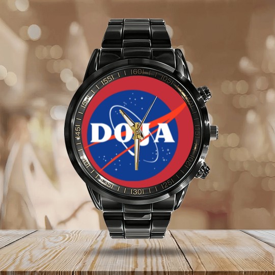 Discover Doja Cat Nasa, Calendar Steel Band Watch, Fan, Planet Album, Popular Calendar Steel Band Watch, Gift For Him, Her, Hip Hop Lover Calendar Steel Band Watch
