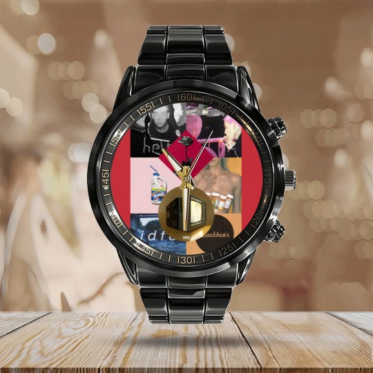 Discover Blackbear Calendar Steel Band Watch