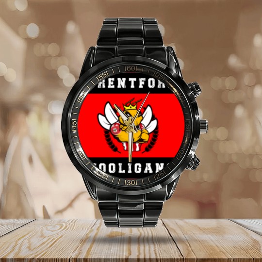 Discover Brentford Holligans Calendar Steel Band Watch