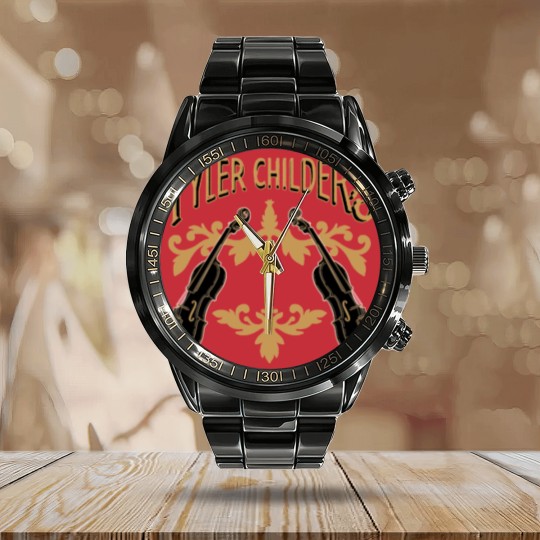 Discover Tyler Childers Classic Calendar Steel Band Watch