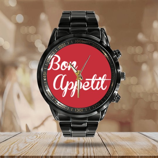 Discover BON APPETIT Calendar Steel Band Watch