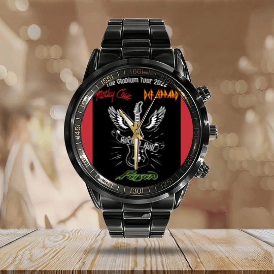 Discover The Stadium Tour 2022 Calendar Steel Band Watch