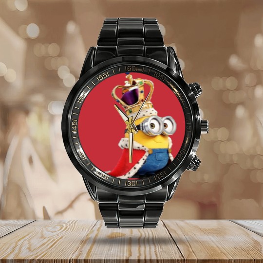Discover minions funny - Minions Funny - Calendar Steel Band Watch