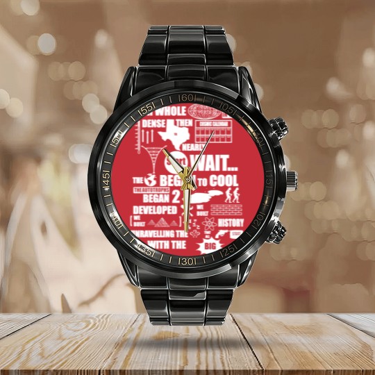 Discover Bang goes the theme song - Big Bang Theory - Calendar Steel Band Watch