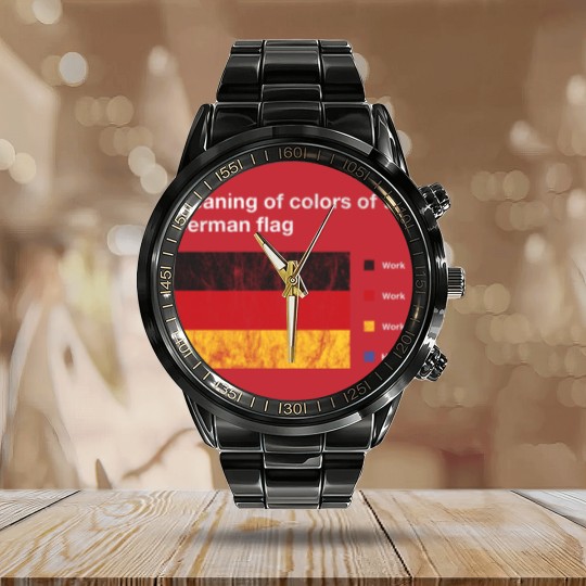 Discover Meaning Of Colors Of The German Flag Meme for Calendar Steel Band Watch