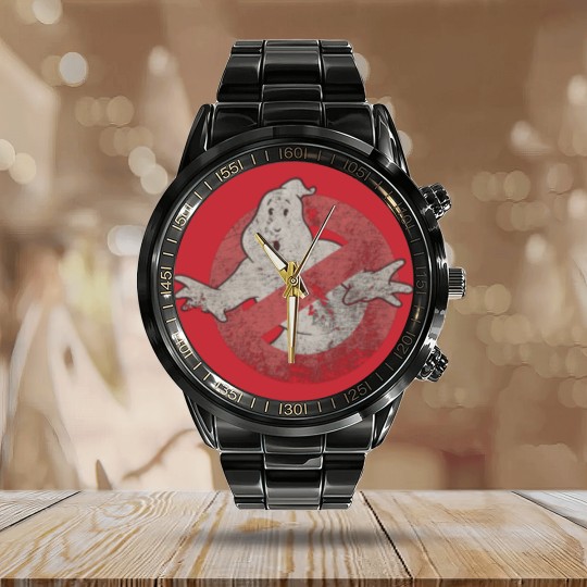 Discover Ghostbusters Vintage - Ghostbusters - Calendar Steel Band Watch