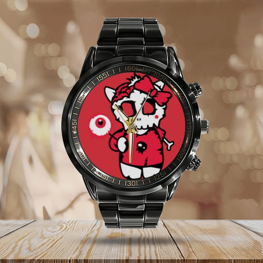 Discover Two Headed Eagle Calendar Steel Band Watch