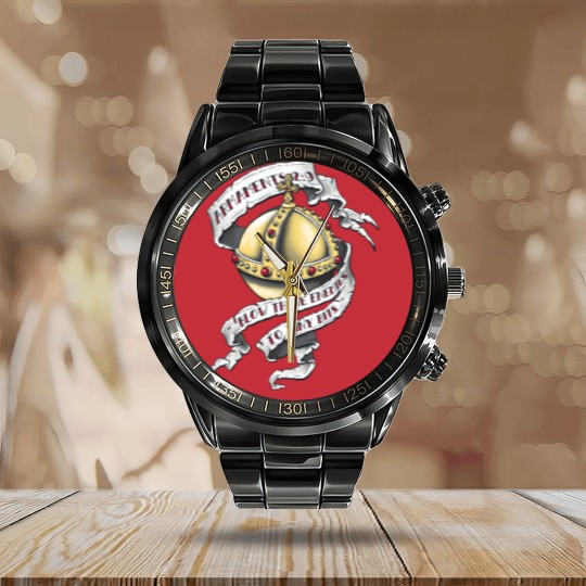 Discover The Holy Hand Grenade Calendar Steel Band Watch Calendar Steel Band Watch