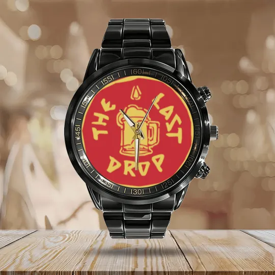 Discover The Last Drop - Arcane - Calendar Steel Band Watch