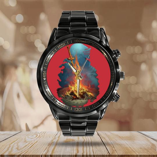Discover dark souls - Dark Souls - Calendar Steel Band Watch