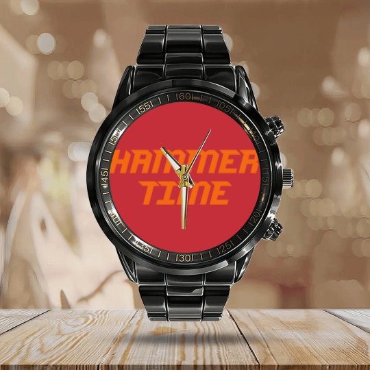Discover Hammer Time orange - Hammer Time - Calendar Steel Band Watch
