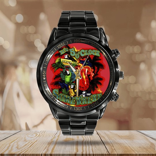 Discover Jimmy Buffett Calendar Steel Band Watch