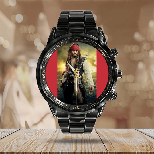 Discover johnny depp Classic Calendar Steel Band Watch