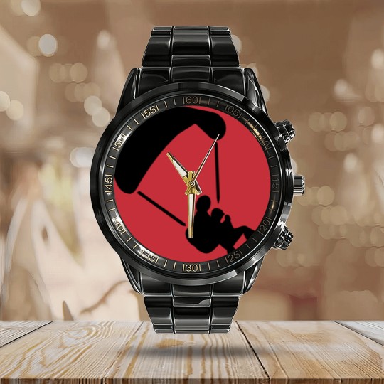 Discover Skydive Calendar Steel Band Watch