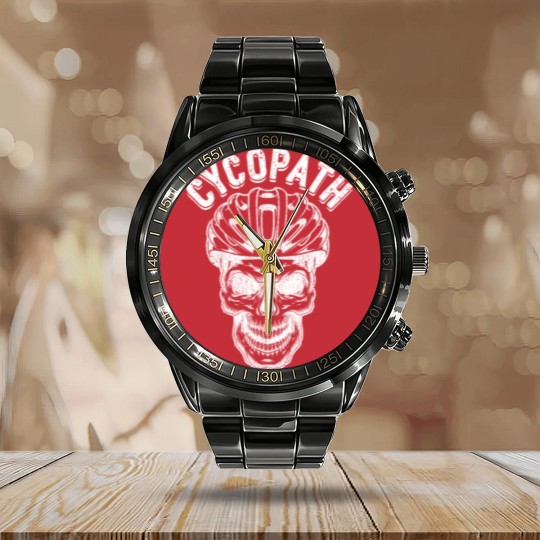 Discover Cycling - Cycopath Calendar Steel Band Watch