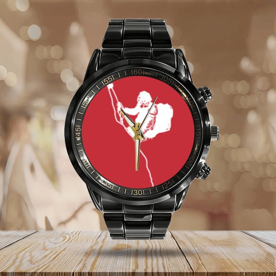 Discover via ferrata Calendar Steel Band Watch