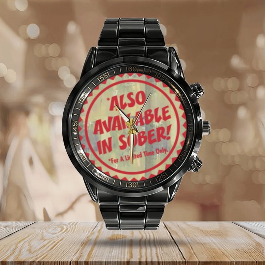 Discover Also Available In Sober Calendar Steel Band Watch