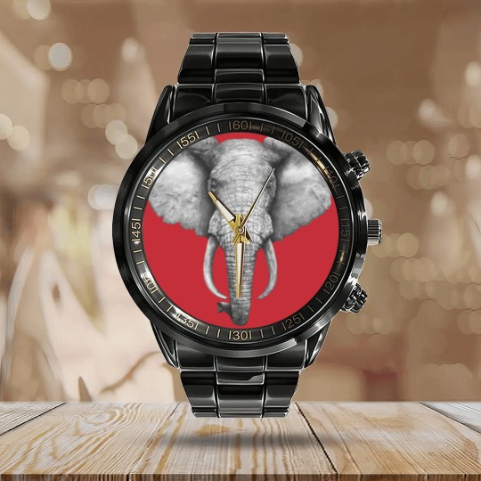 Discover Elephant - Elephant - Calendar Steel Band Watch