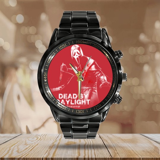 Discover Dead by Daylight - Scream - Dead By Daylight - Calendar Steel Band Watch