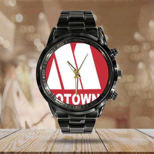 Discover Motown Records Calendar Steel Band Watch