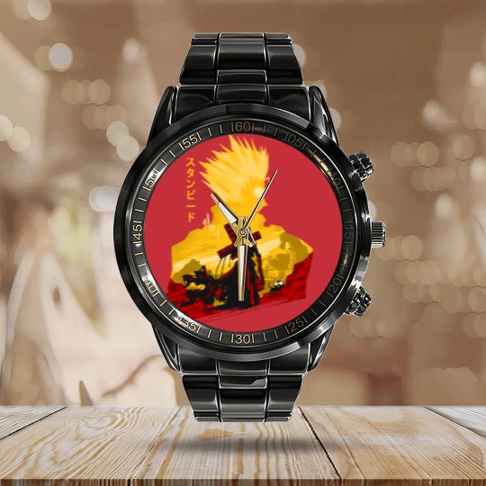 Discover Humanoid Typhoon - Trigun - Calendar Steel Band Watch