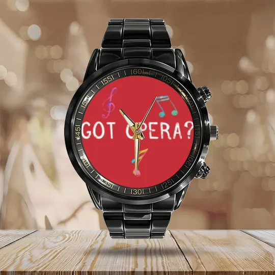 Discover Opera Calendar Steel Band Watch