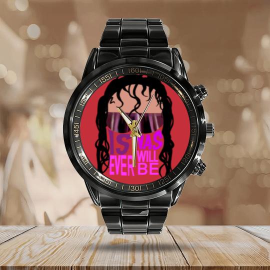 Discover The Hitman - Bret Hart - Calendar Steel Band Watch