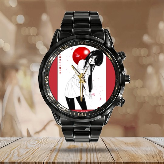 Discover Komi Can't Communciate - Calendar Steel Band Watch - Anime Calendar Steel Band Watch - Komi Cant Communicate - Calendar Steel Band Watch - Anime Calendar Steel Band Watch