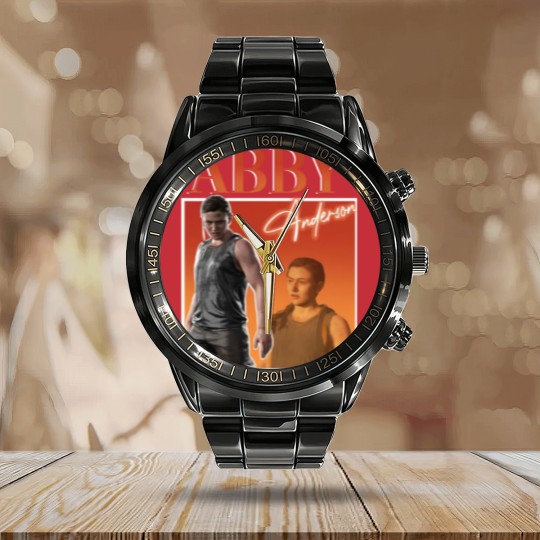 Discover Abby Anderson Retro Calendar Steel Band Watch