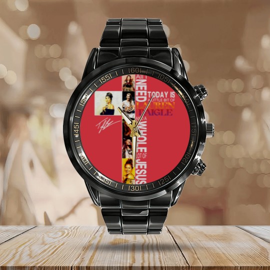 Discover Lauren Daigle Calendar Steel Band Watch