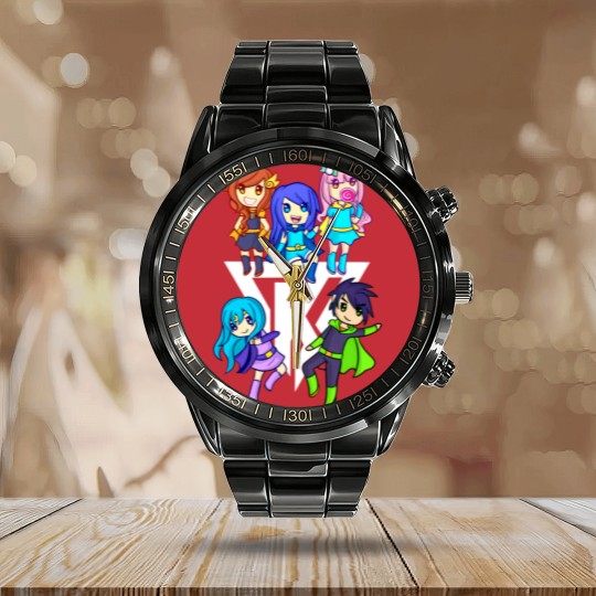 Discover Funneh and the Krew Cartoon - Funneh - Calendar Steel Band Watch