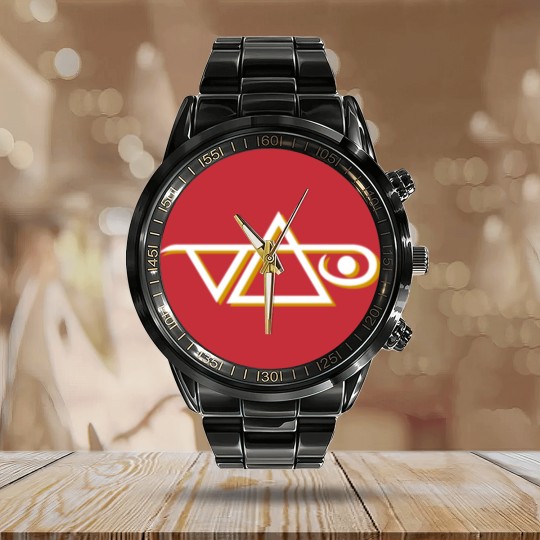 Discover Steve Vai Rock Band Calendar Steel Band Watch