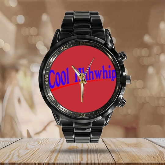 Discover Cool wHip Calendar Steel Band Watch