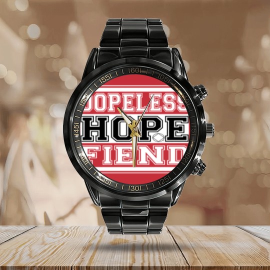 Discover Dopeless Hope Fiend Narcotics Anonymous Na Gift Ho Calendar Steel Band Watch