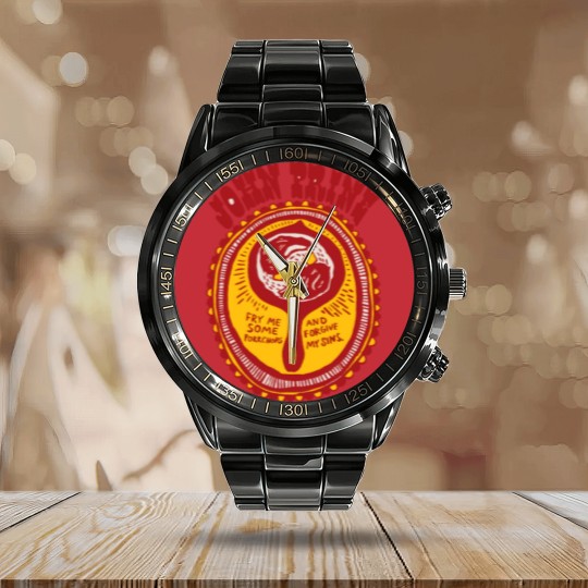 Discover john prine Calendar Steel Band Watch