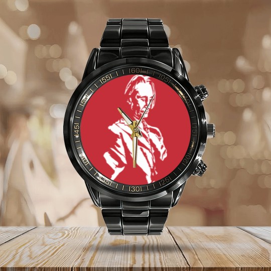 Discover Charlie watts Calendar Steel Band Watch