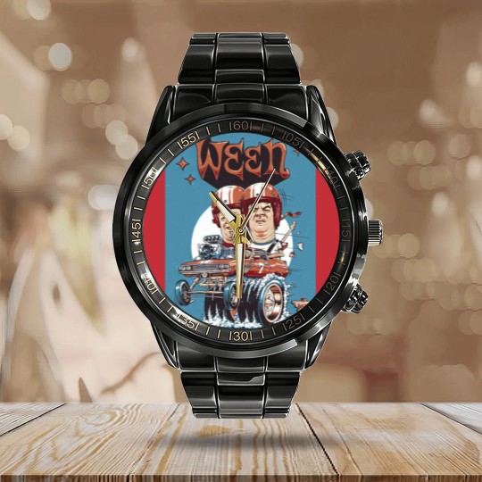 Discover ween - Ween Band - Calendar Steel Band Watch