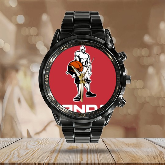 Discover Stocking Up On And 1 Basketball Calendar Steel Band Watch