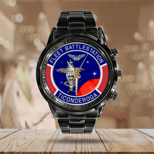 Discover Starship Troopers Ticonderoga Patch - Starship Troopers - Calendar Steel Band Watch