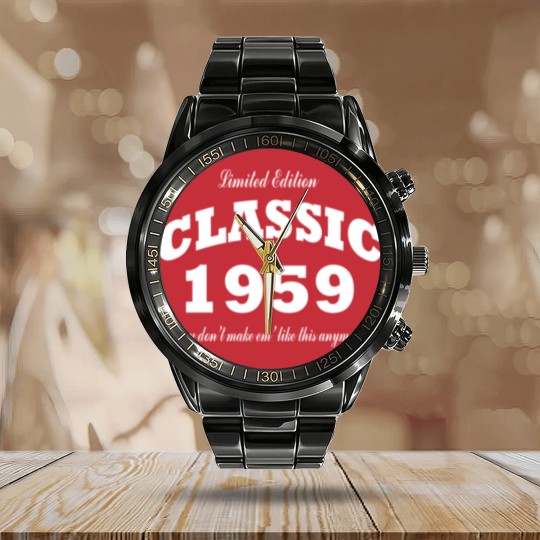 Discover CLASSIC 1959 Calendar Steel Band Watch