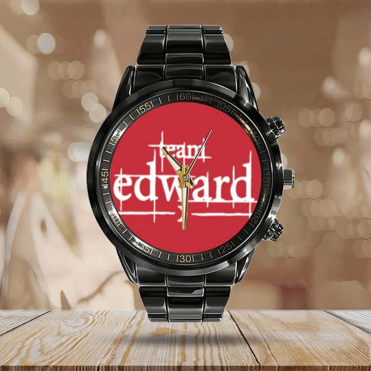 Discover Team Edward The Twilight Saga Calendar Steel Band Watch