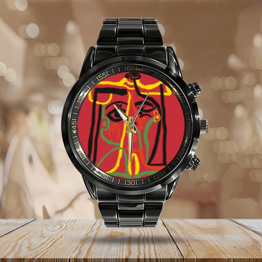 Discover Pablo Picasso - Pablo Picasso - Calendar Steel Band Watch