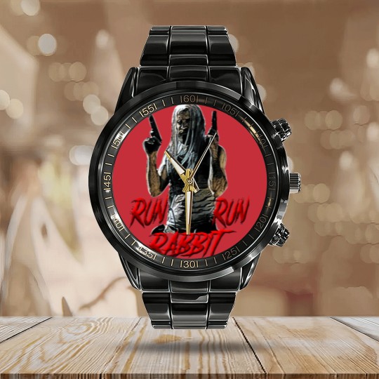 Discover Run Rabbit Run - Otis Driftwood - Calendar Steel Band Watch