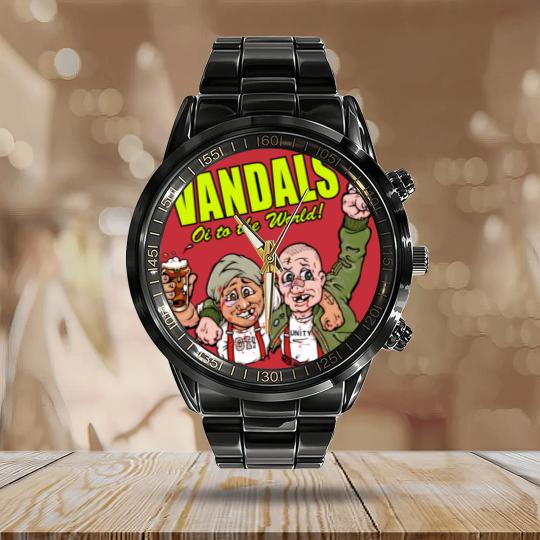 Discover the vandals - The Vandals Band - Calendar Steel Band Watch