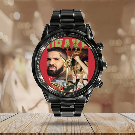 Discover Drake Calendar Steel Band Watch