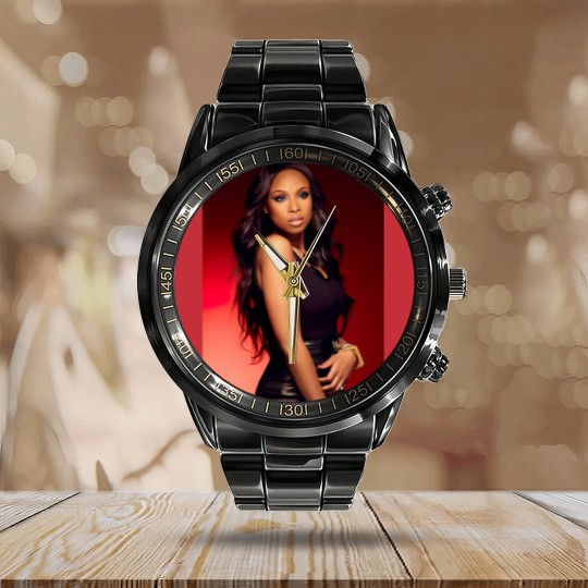 Discover Album - Jennifer Hudson  Classic Calendar Steel Band Watch