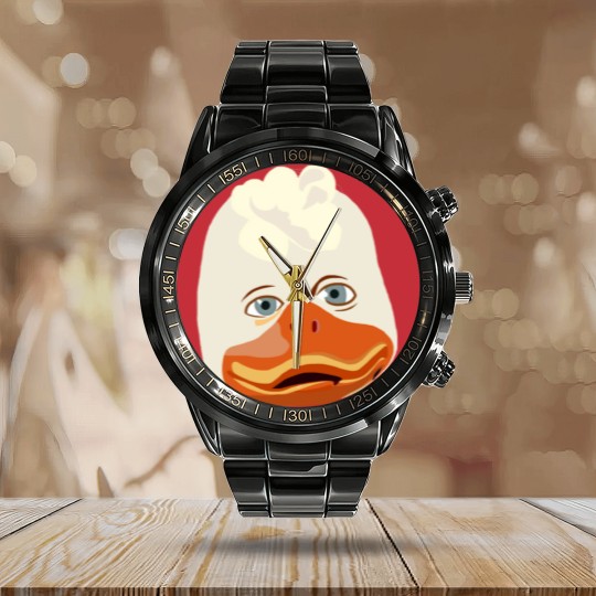 Discover Howard - Howard The Duck Movie - Calendar Steel Band Watch