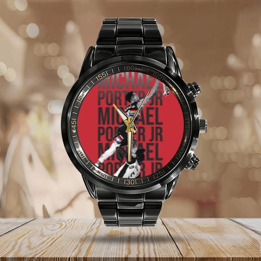 Discover Michael Porter Jr - Michael Porter Jr - Calendar Steel Band Watch