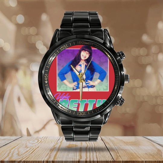 Discover Ugly Betty - 80s Style Nostalgic Print by GrumpyWire Essential Calendar Steel Band Watch